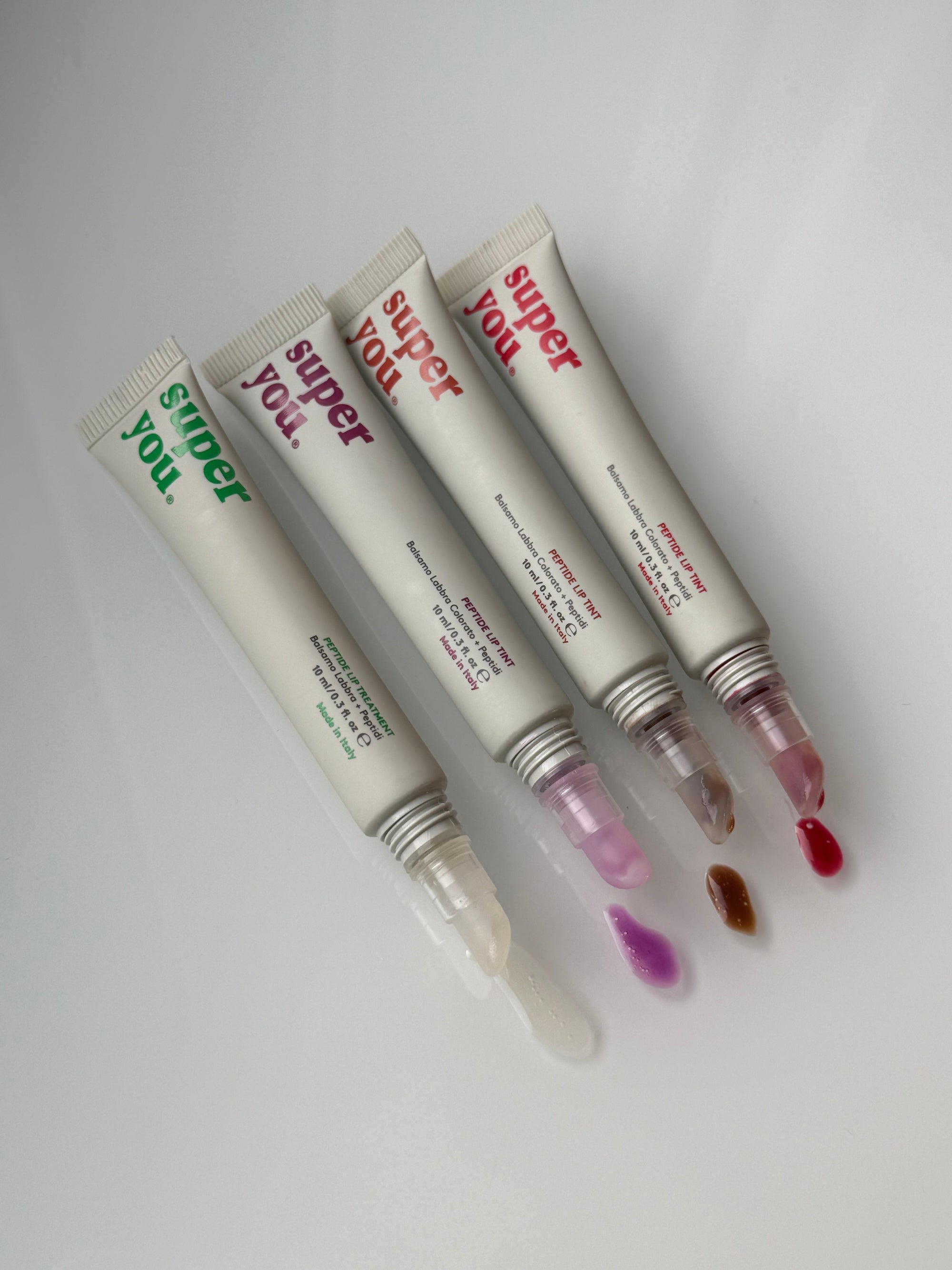 Smooth tints and peptide-rich texture for winter lip repair.