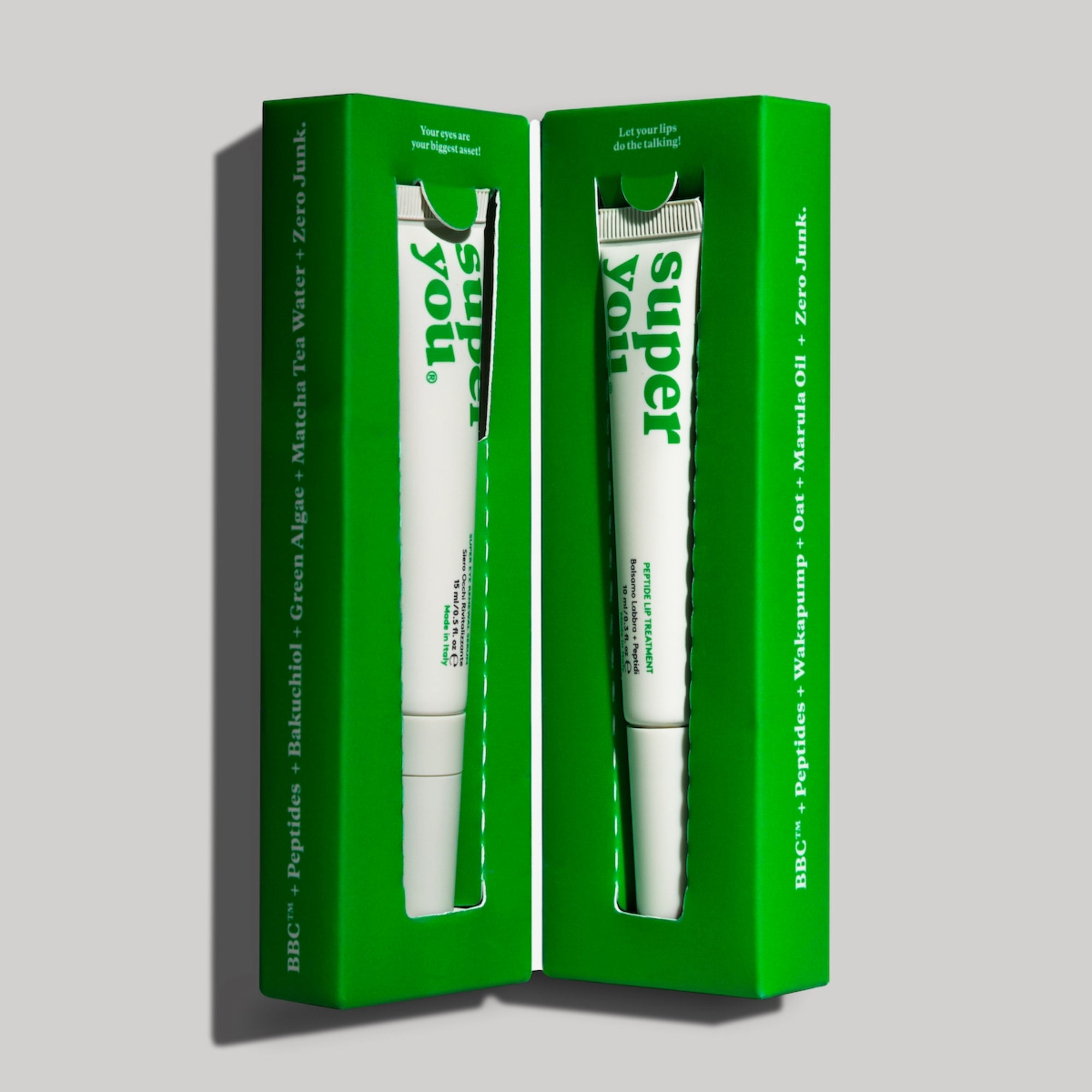 DUO Kit: Peptide Lip Treatment + Eye Renawal Serum